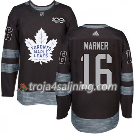 Toronto Maple Leafs tröja Mitchell Marner 16 1917-2017 100th Anniversary Adidas Svart Authentic - NHL Tröjor Herr Toronto Maple Leafs tröja Mitchell Marner 16 1917-2017 100th Anniversary Adidas Svart Authentic - NHL Tröjor Herr